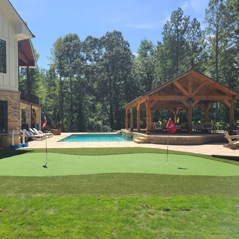 Bluewater Outdoor Services Putting Greens